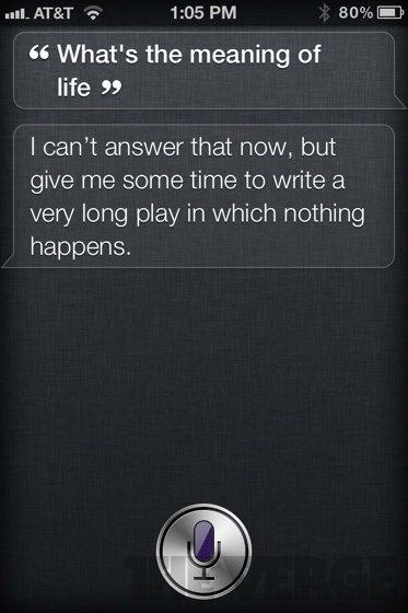 Whats the meaning of life - Most Ridiculous Siri Answers