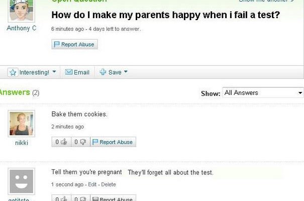 16 of the greatest questions ever asked on Yahoo! Answers