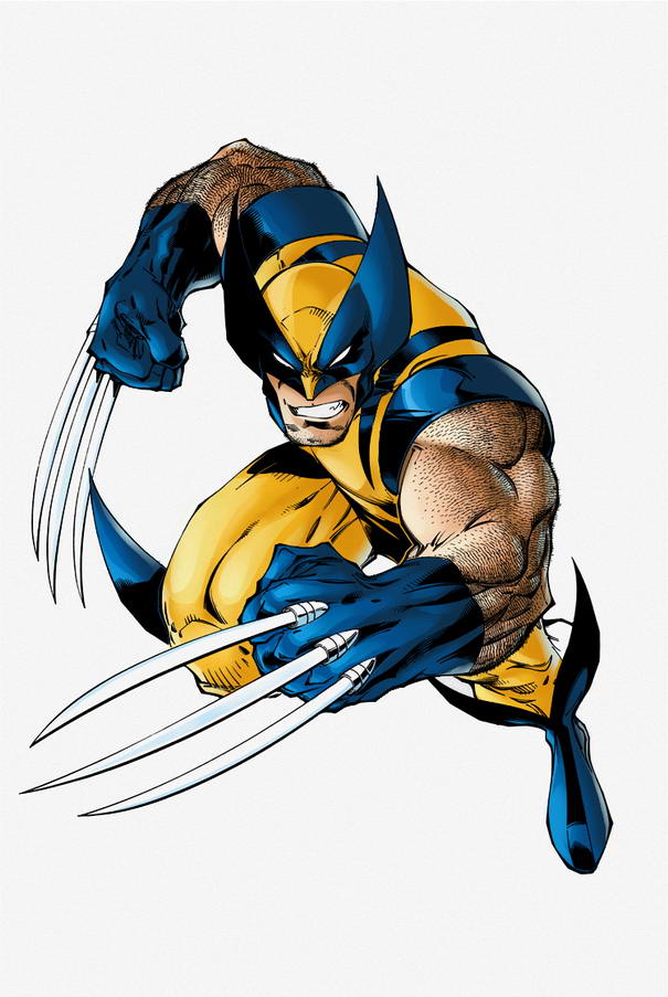 Wolverine Famous Comic Book Superheroes