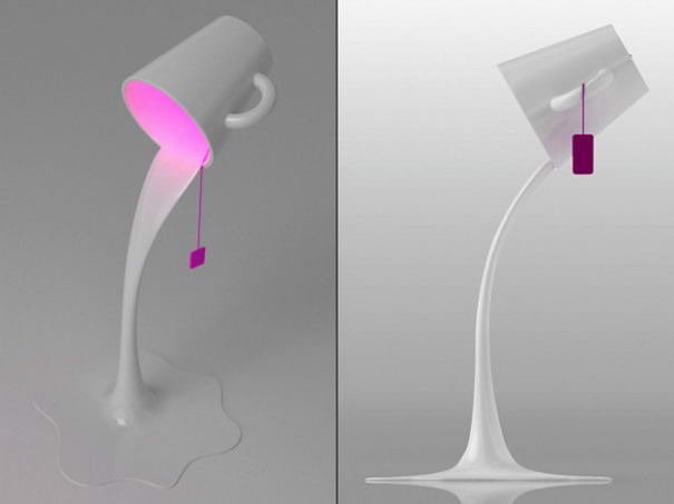 Pouring Light Lamp