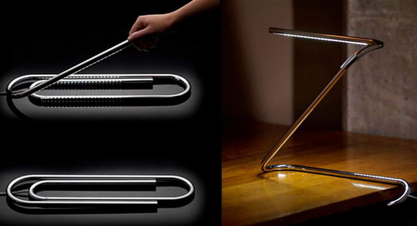The Paperclip Lamp