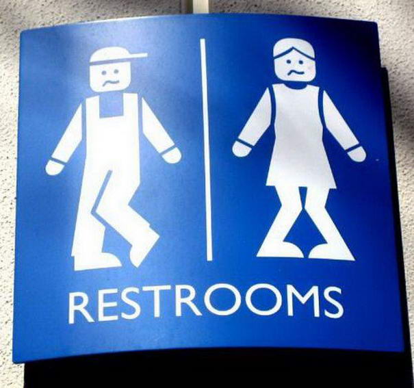 10 Most Creative Bathroom Signs