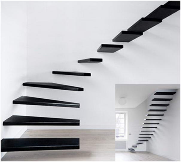 Minimal Staircase designed by Ecole