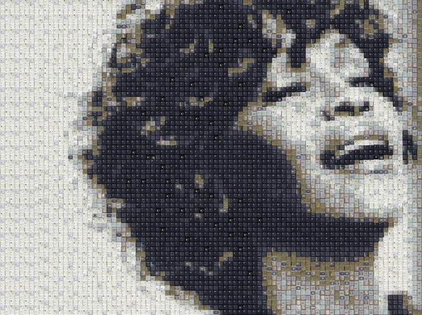 WBK Whitney Houston Mosaic Portraits