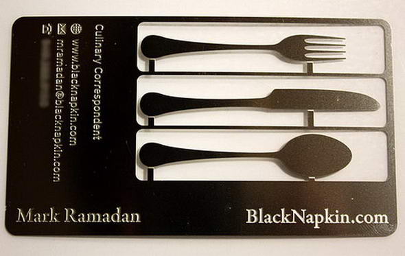 Black Napkin