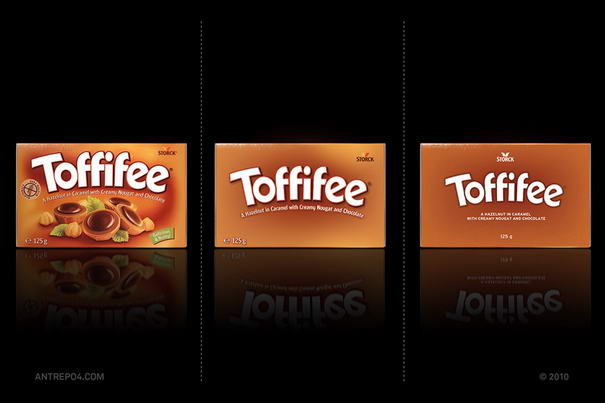 Toffifee Packaging Designs