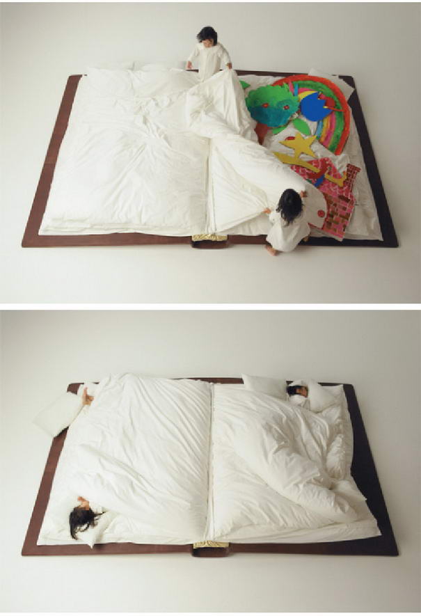 Funky Beds Book bed