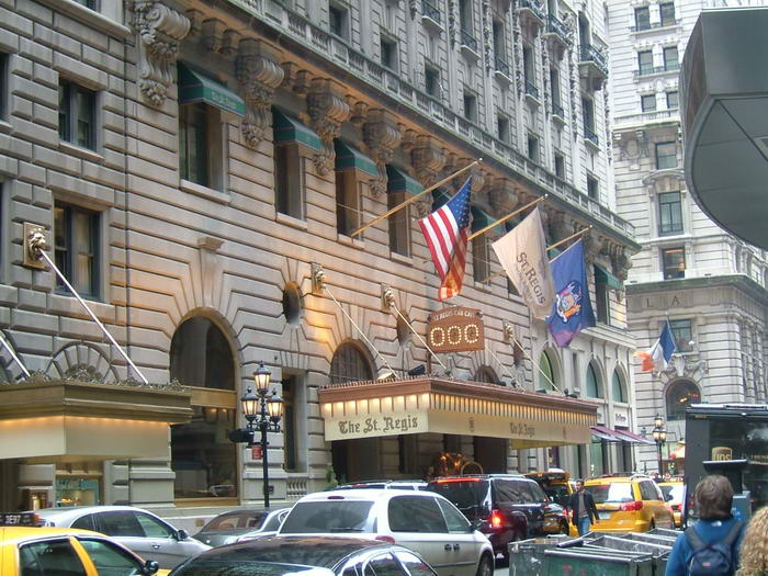 St Regis Hotel New York