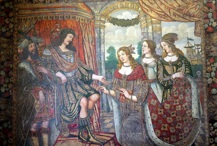 Cleopatra Meeting Antony