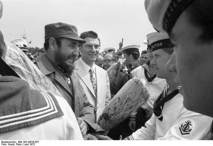 Fidel Castro in Rostock