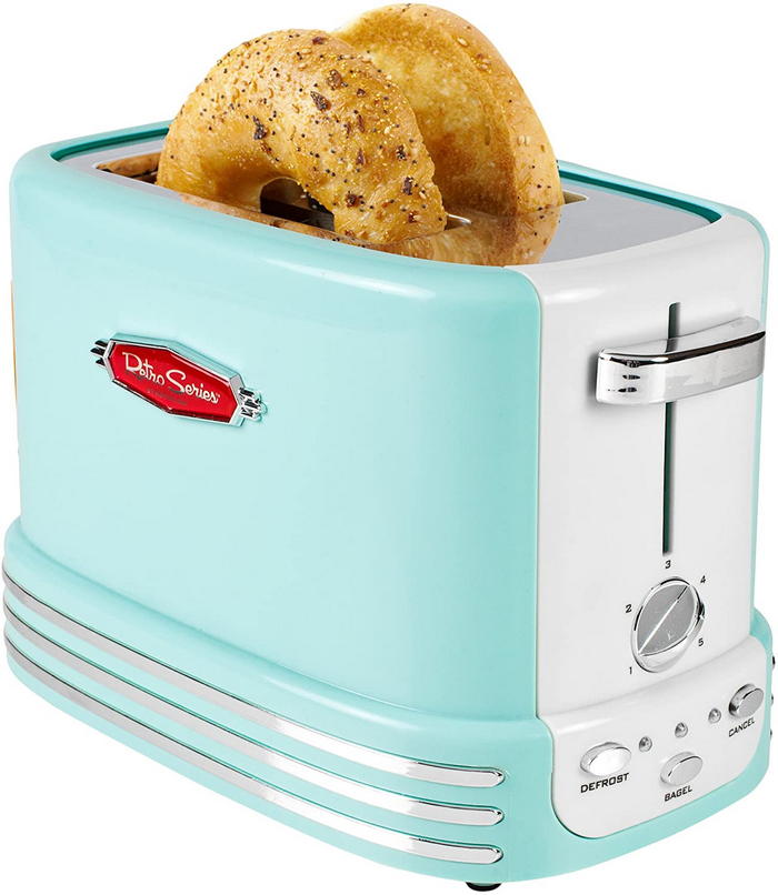 Retro Wide 2-Slice Toaster