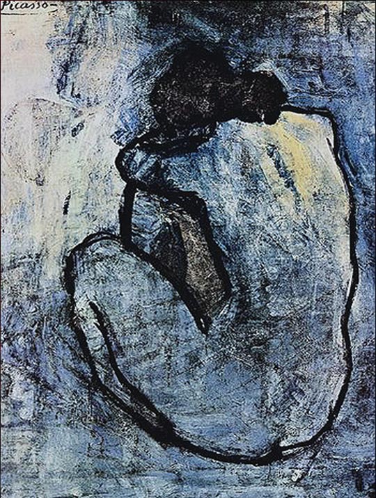 Blue Nude By Pablo Picasso