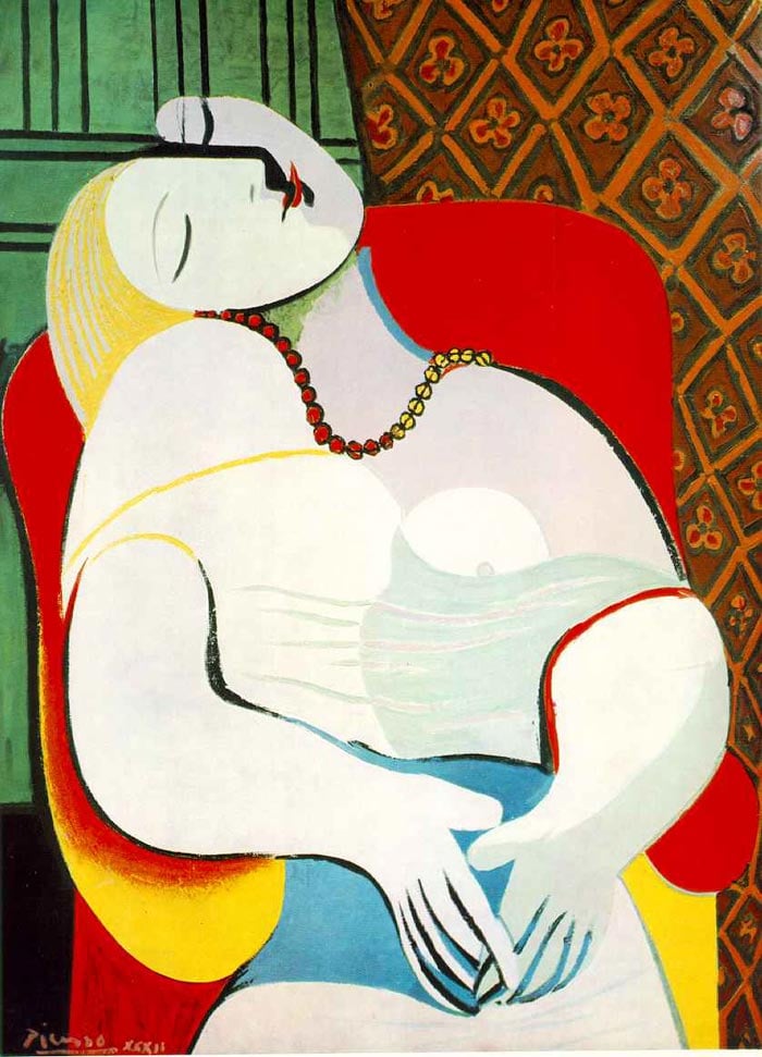 Le-Rêve-(The-Dream)-By-Pablo-Picasso Le Rêve (The Dream) By Pablo Picasso