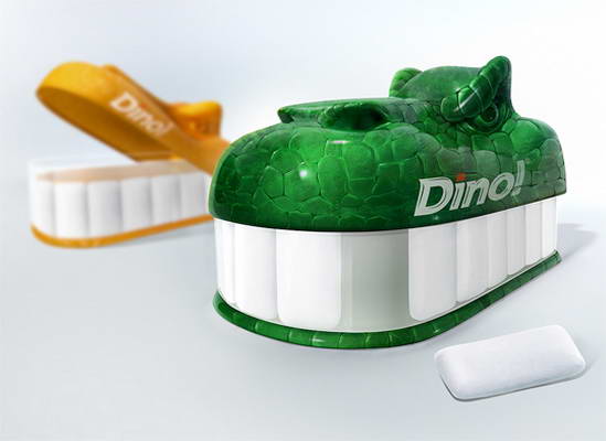 Dino Teeth Gum