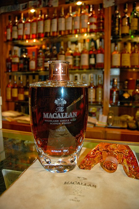 Macallan 55 Year old Lalique Crystal - Most Expensive Whiskeys in the World