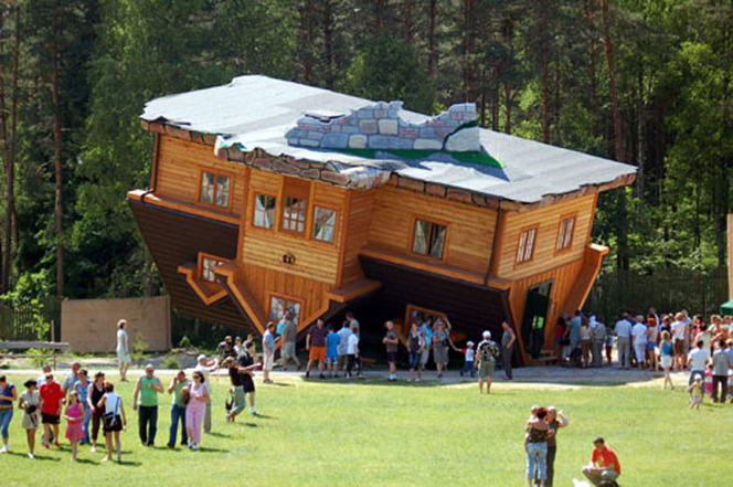 Upside Down House Most Creative Buildings
