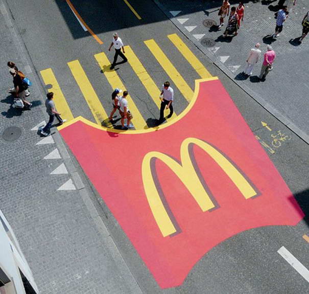 McDonalds Crosswalk McDonalds Crosswalk
