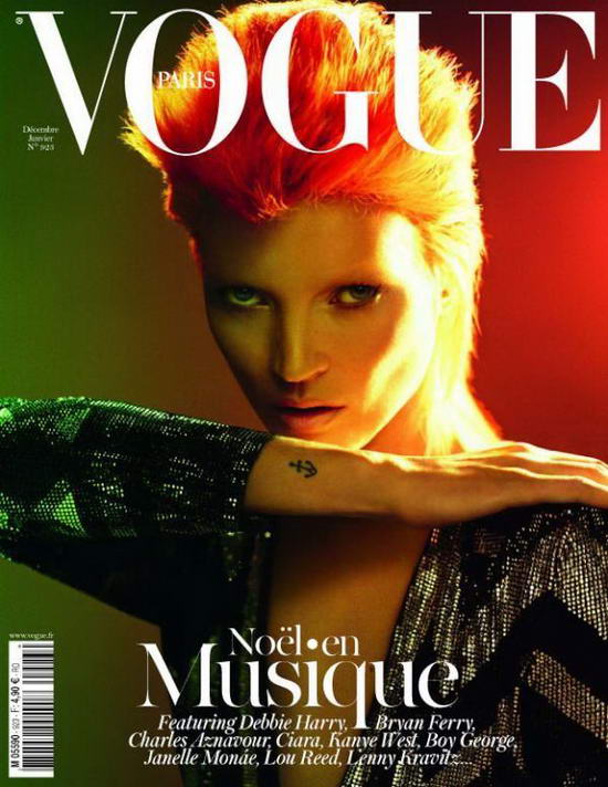 Kate Moss On Vogue