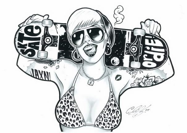 Tattoed Women By Adam Isaac Jackson