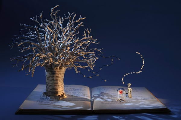 The Little Prince - Book Sculptures