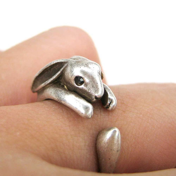 Bunny Love Ring By Creative Accidents