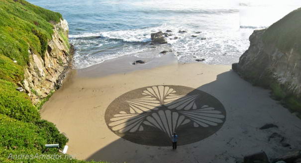 Sand Paintings By Andreas Amador 