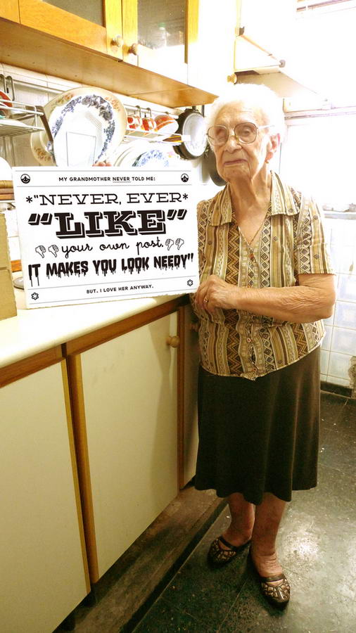 Liking Your Own Post Liking Your Own Post