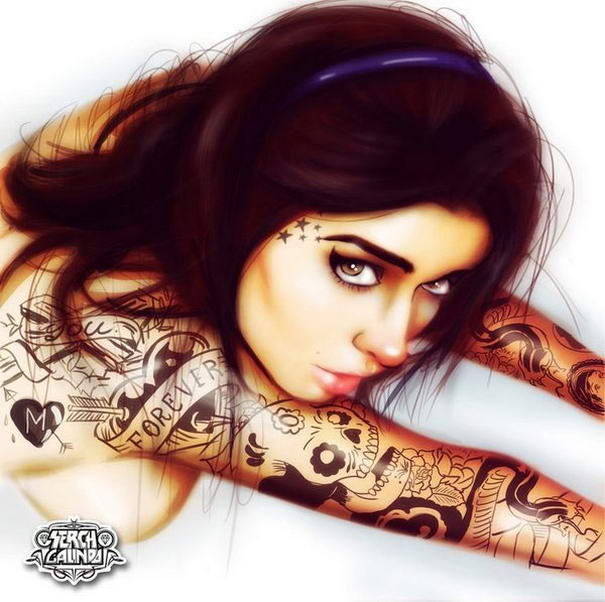 Tattooed Girls By Malo Galindo (3)