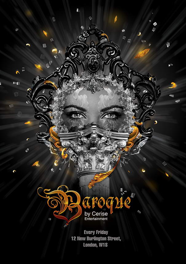 Baroque flyer by ElenaSham - Attractive Flyer Designs