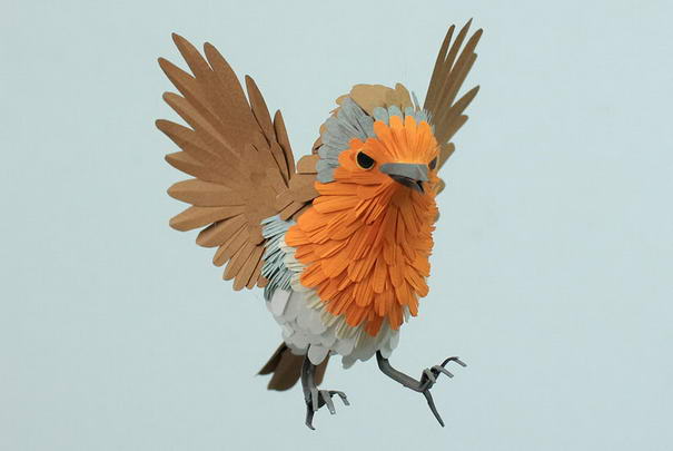 Robin Bird Sculptures