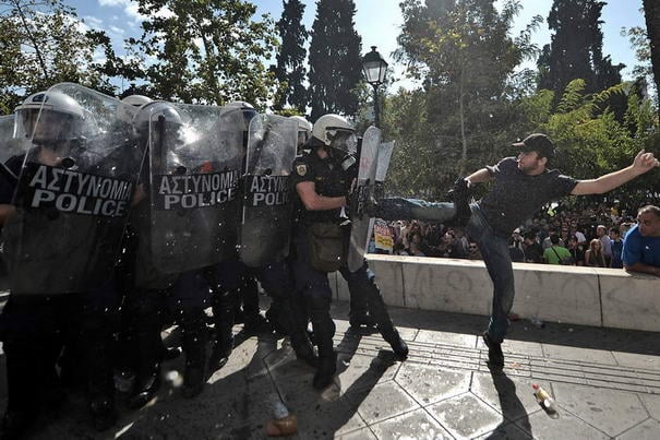 Strike in Athens Strike in Athens