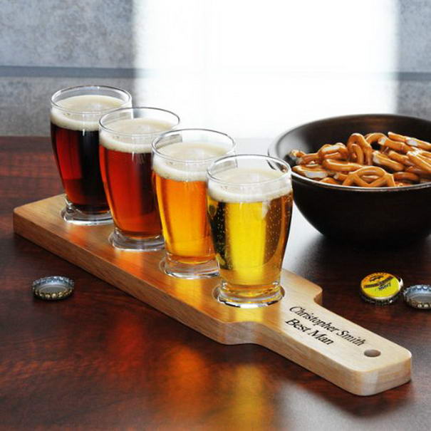 Personalized Beer Flight Gift