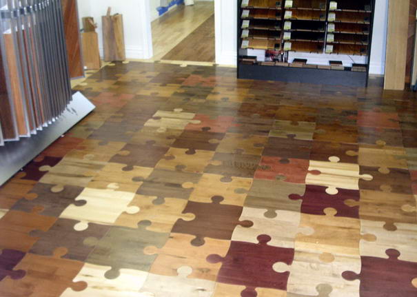 The puzzle floor