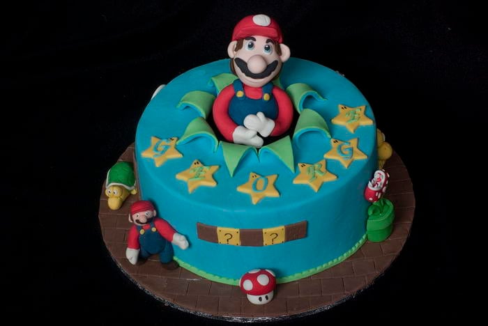 Mario Cake