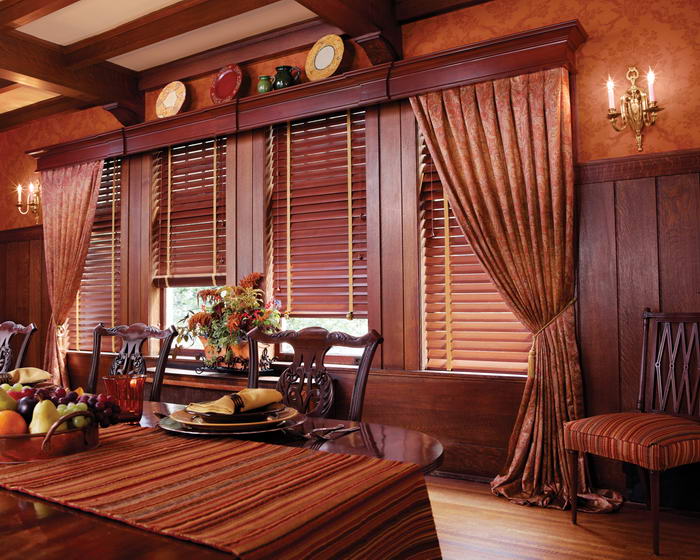 Wood and Faux Wood Blinds