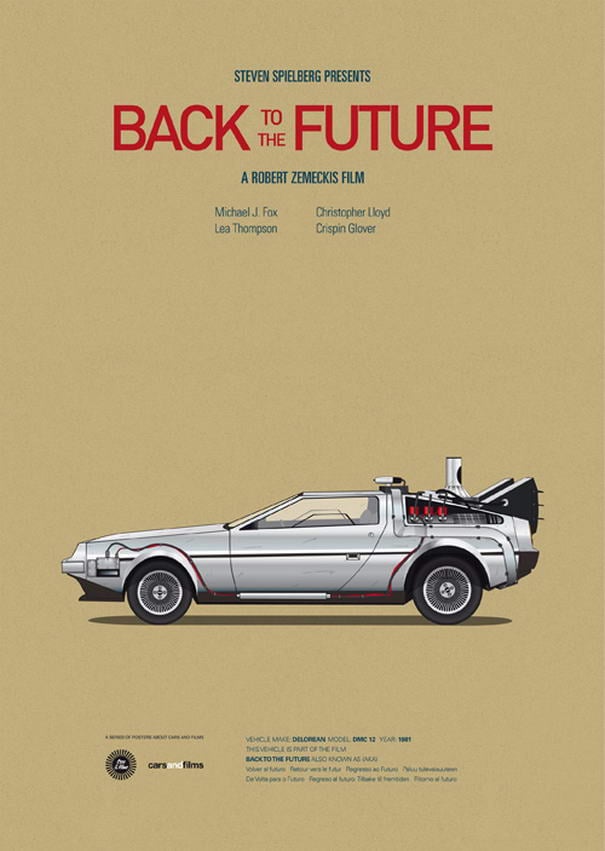 Back to the Future - Cars From Iconic Movies