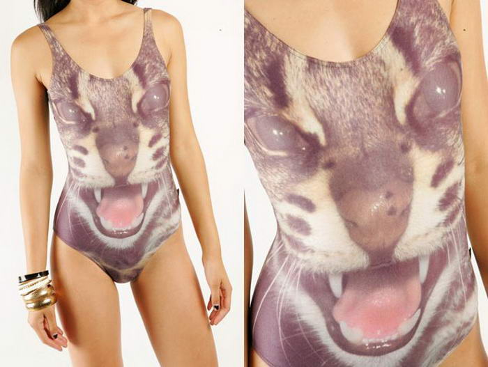 Stylish Swimsuits Cat Power