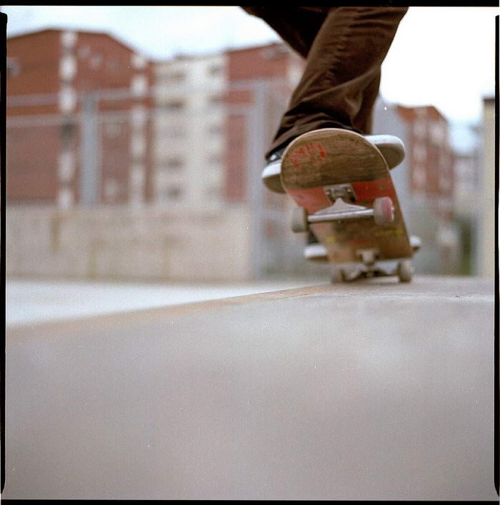 Skateboarding