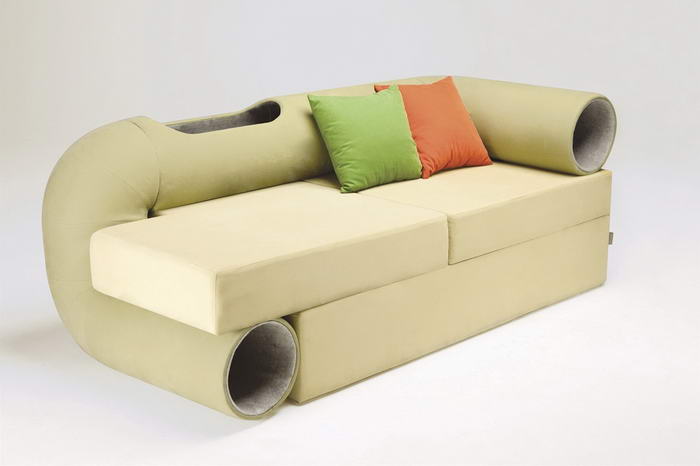 Cat Tunnel Sofa (2)