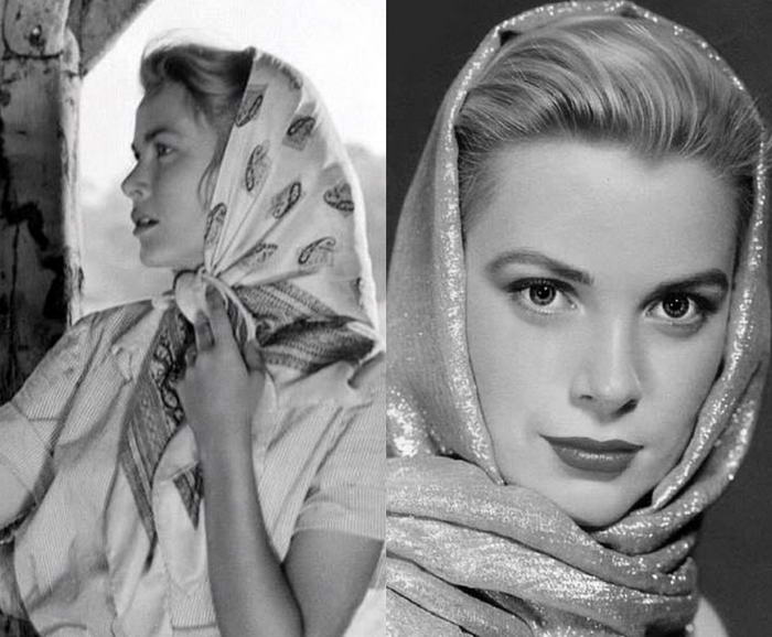 Grace Kelly in Scarf