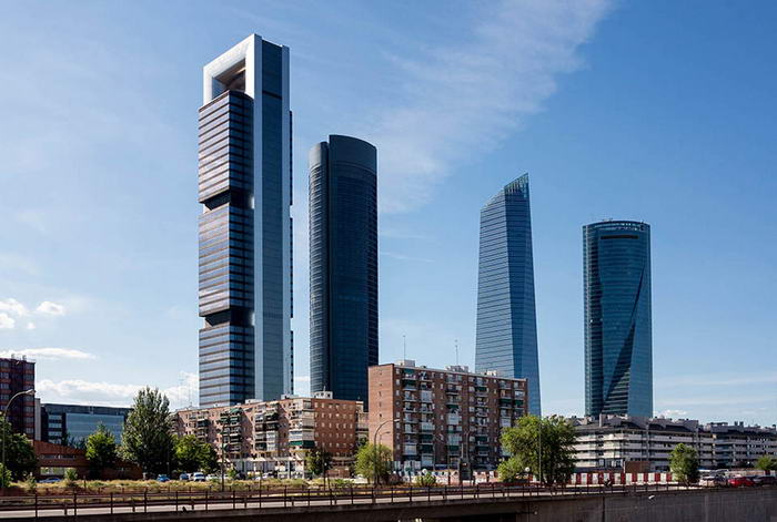The Caja Madrid Tower - Before - Before and After Photos