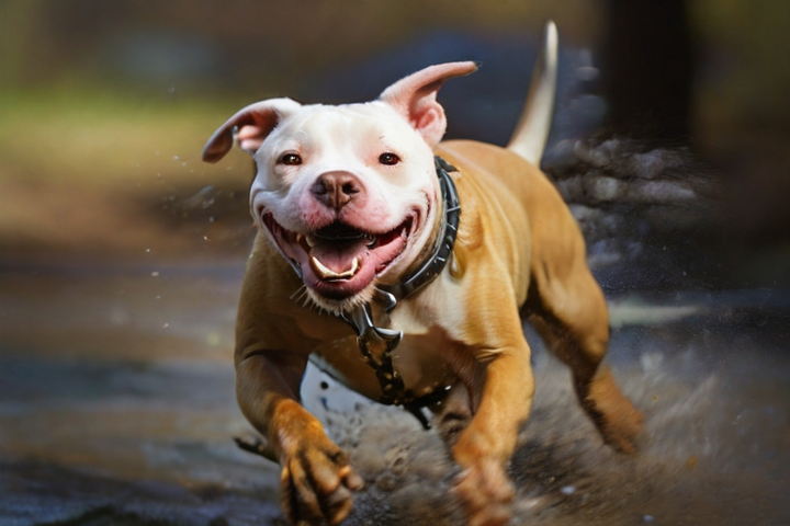 A happy pit bull - Health Issues in Pit Bulls