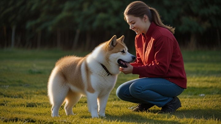 Akita Dog Training