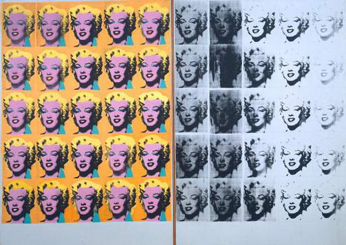 Andy Warhol Marilyndiptych