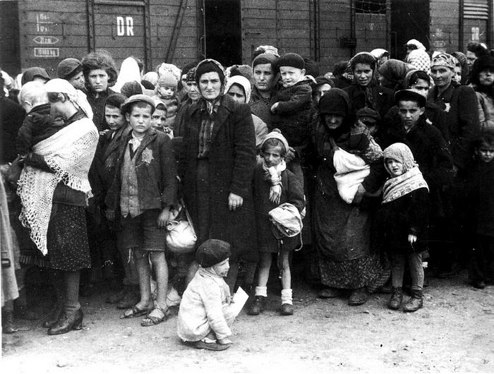 Ankunft ungarischer Juden