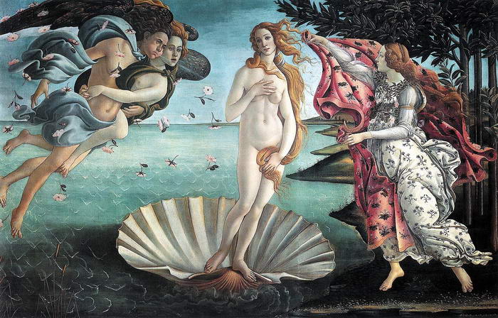 Birth of Venus Botticelli - Famous Renaissance Paintings