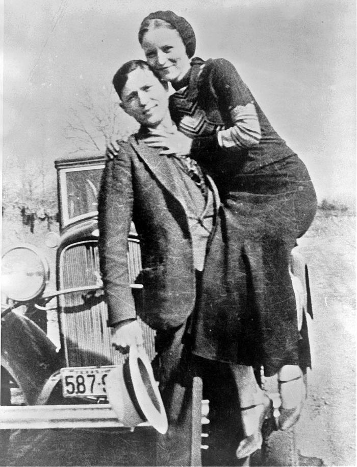 Bonnie Parker and Clyde Barrow