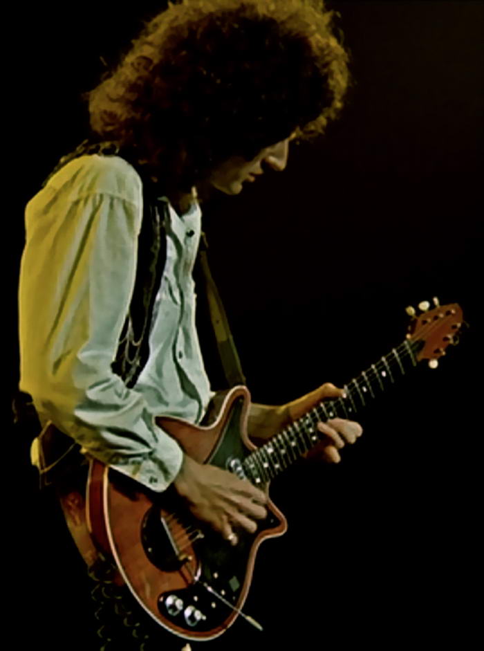 Brian May - famosa guitarra de rock