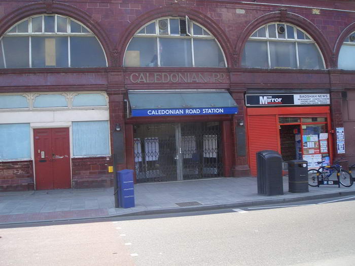 Caledonian Road tube station closed