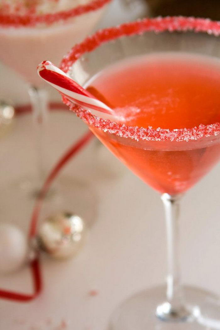 Candy Cane Cocktail